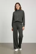 Antrasit Sweatshirt Pantolon Kadın Alt Üst Takım