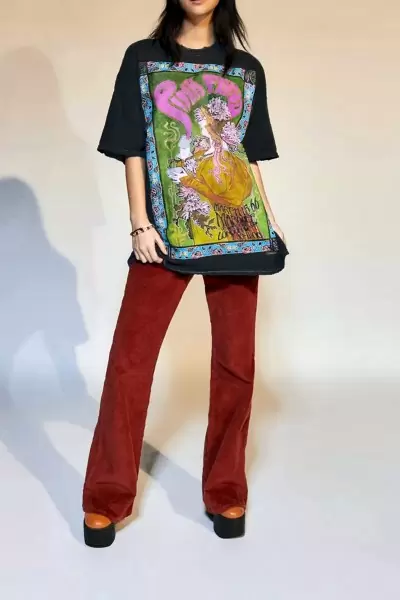 Baskılı Kadın Tişört