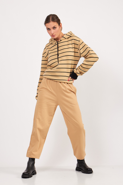 Bej Kadın Eşofman Altı