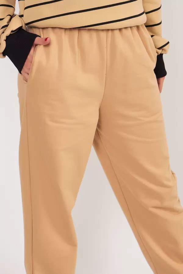 Bej Kadın Eşofman Altı