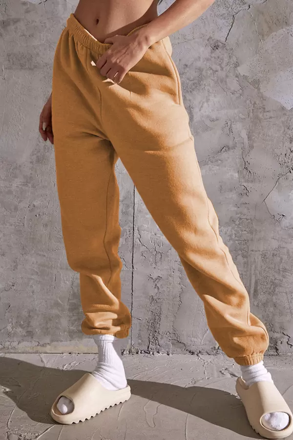 Bej Kadın Eşofman Altı