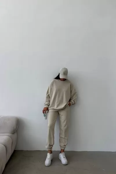 Bej Kadın İkili Takım