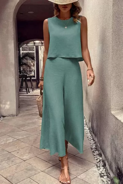 Çağla Yeşili Kadın Alt Üst Takım