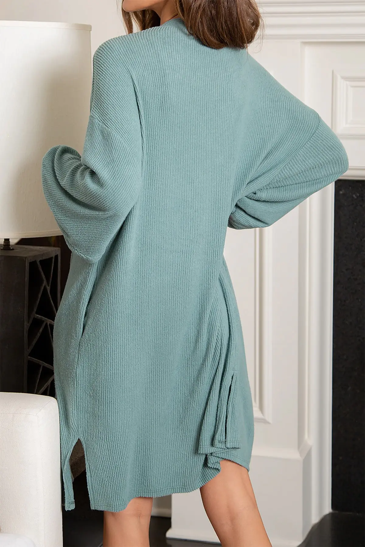 Çağla Yeşili Üçlü Kadın Kaşkorse Takım