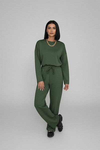 Çağla Yeşili Modal Kumaş Kadın Alt Üst Takım