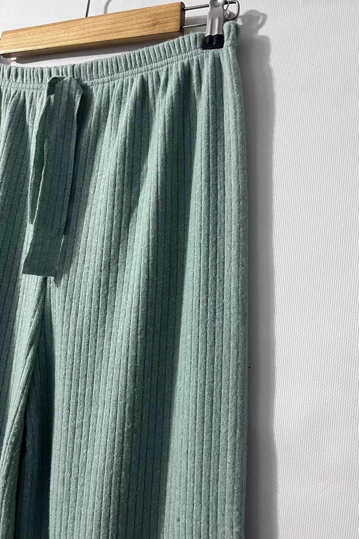 Çağla Yeşili Tunik Pantolon İkili Takım