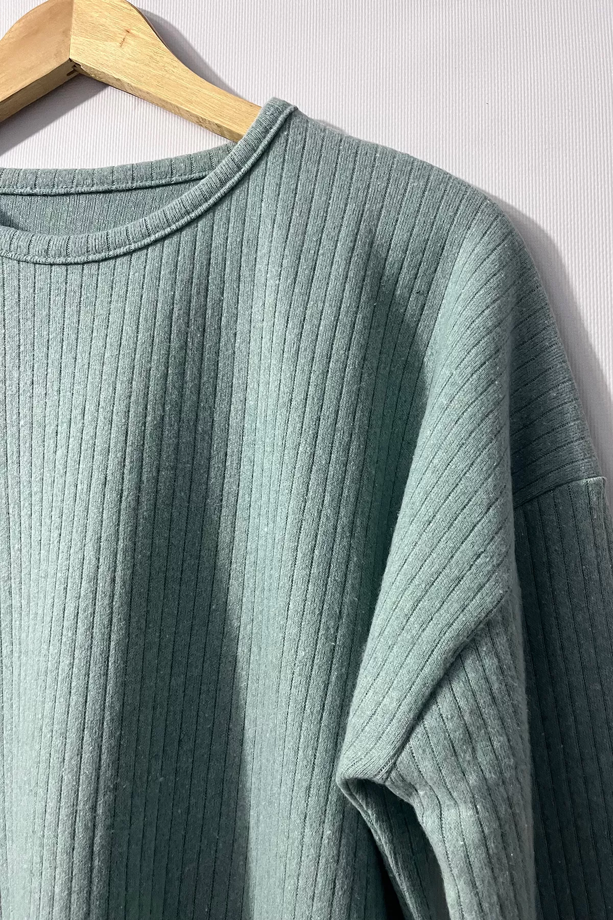 Çağla Yeşili Tunik Pantolon İkili Takım