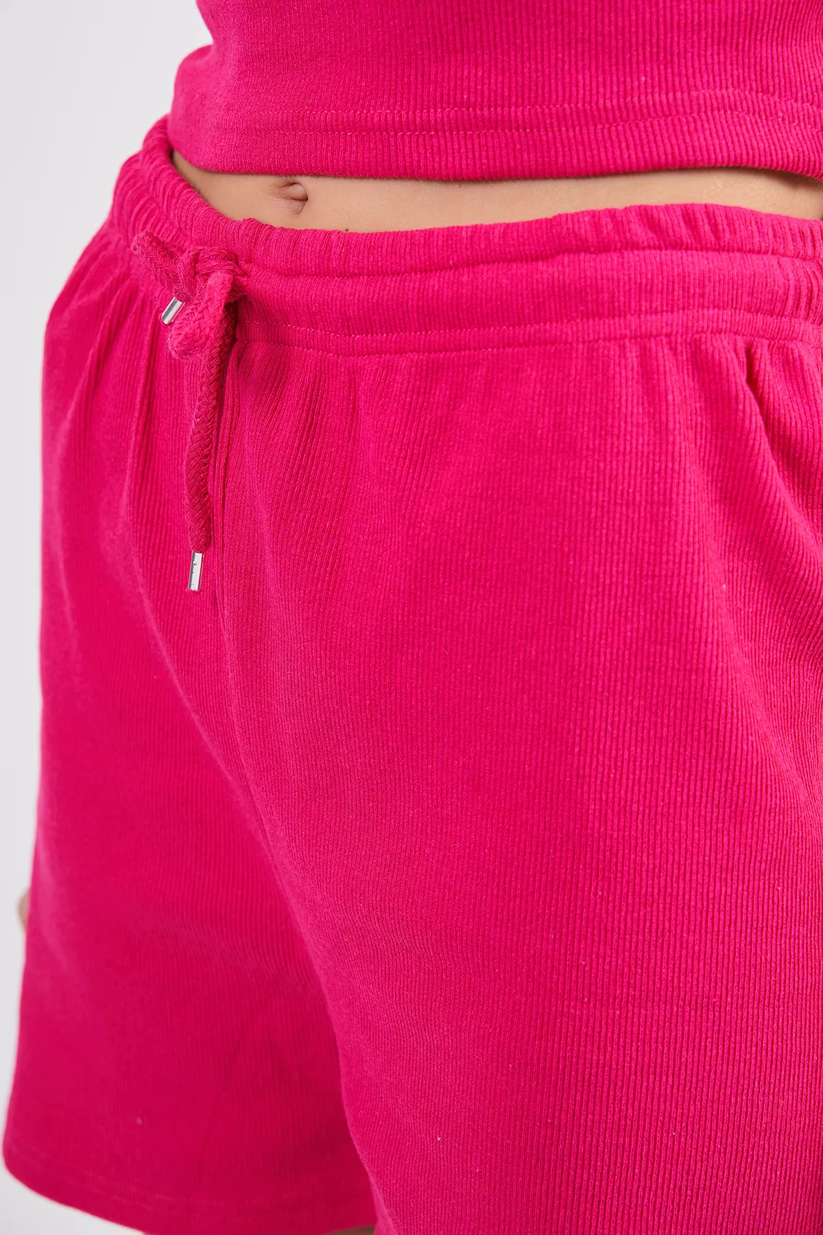 Fuşya Atlet Şort Kadın Alt Üst Takım