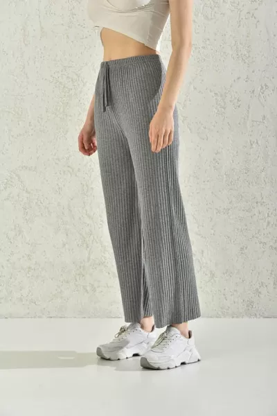 Gri Kadın Pantolon