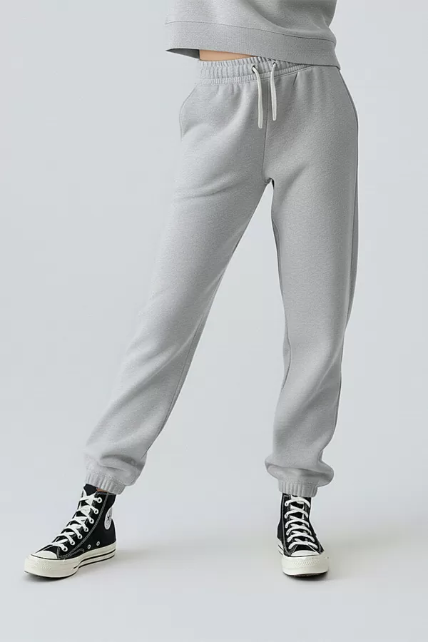 Grimelanj Pamuklu Üç İplik Şardonlu Kadın Eşofman Altı