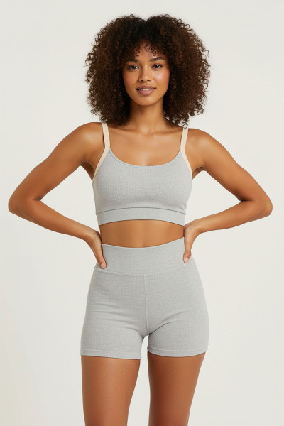 Grimelanj Büstiyer Şort Kadın Spor Takım