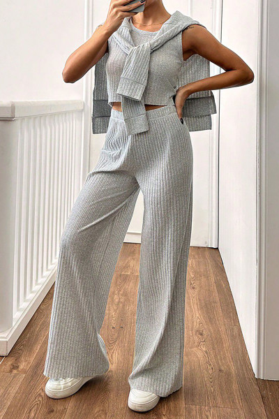 Grimelanj Pamuklu Kadın Üçlü Takım