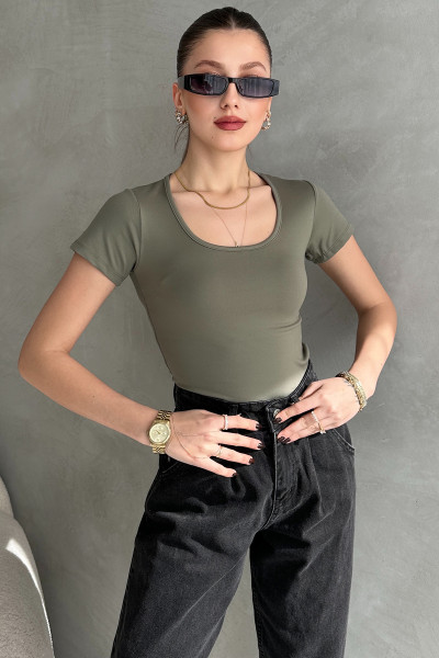 Haki Dalgıç Kumaş Body