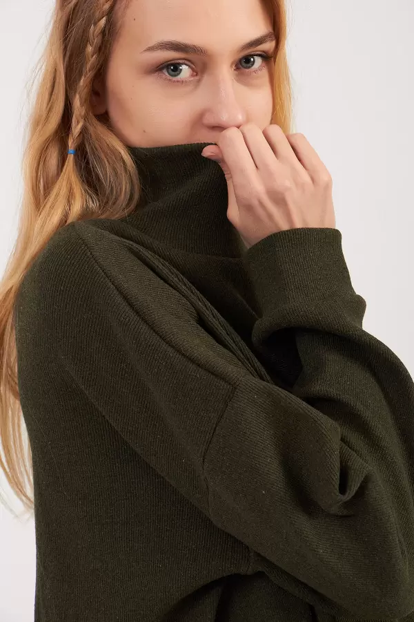 Haki Kaşkorse Kadın Alt Üst Takım