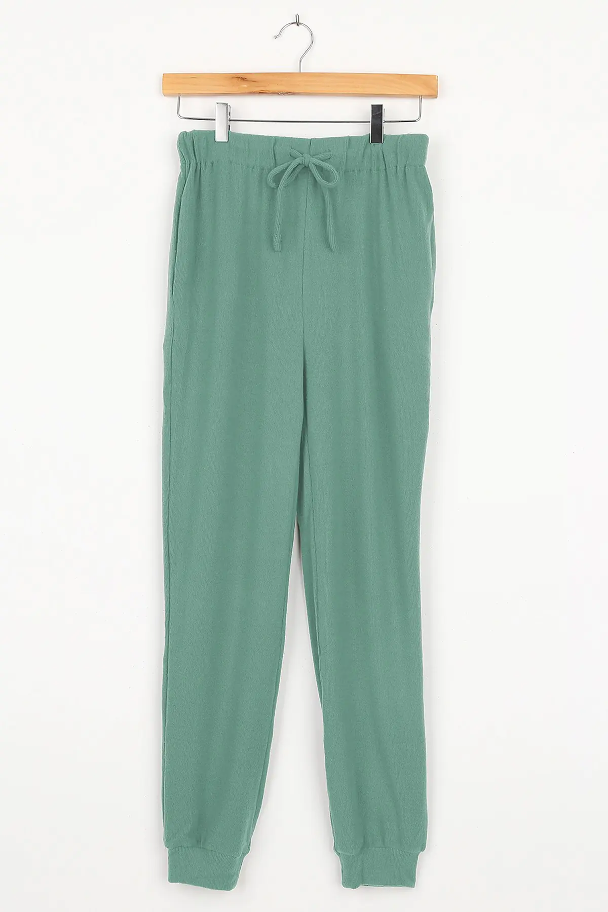 Kayık Yaka Cam Göbeği Kaşkorse Kadın Eşofman Takımı