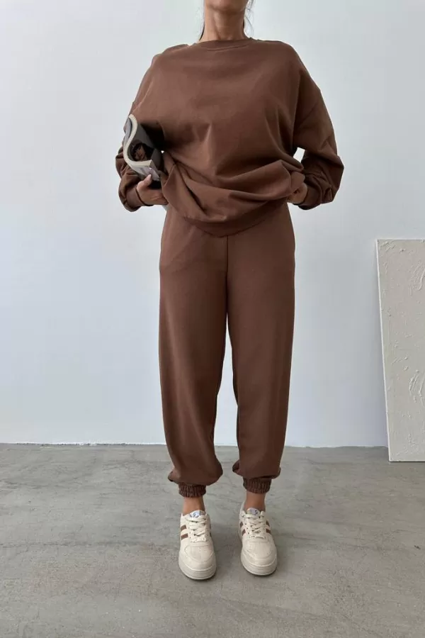 Kahverengi Kadın İkili Takım