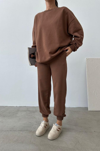 Kahverengi Kadın İkili Takım