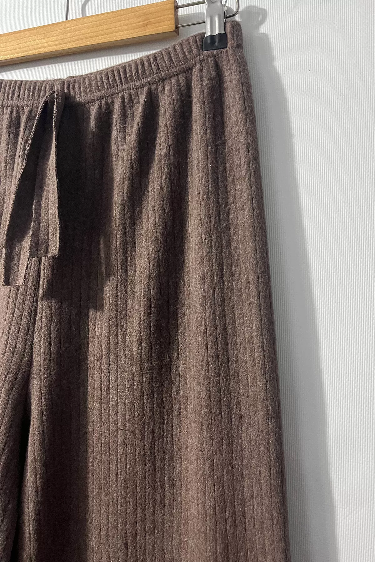 Kahverengi Tunik Pantolon İkili Takım