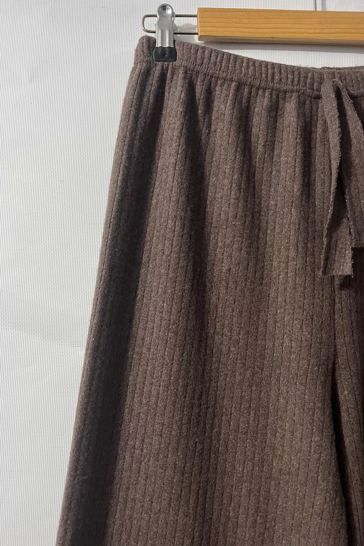 Kahverengi Tunik Pantolon İkili Takım