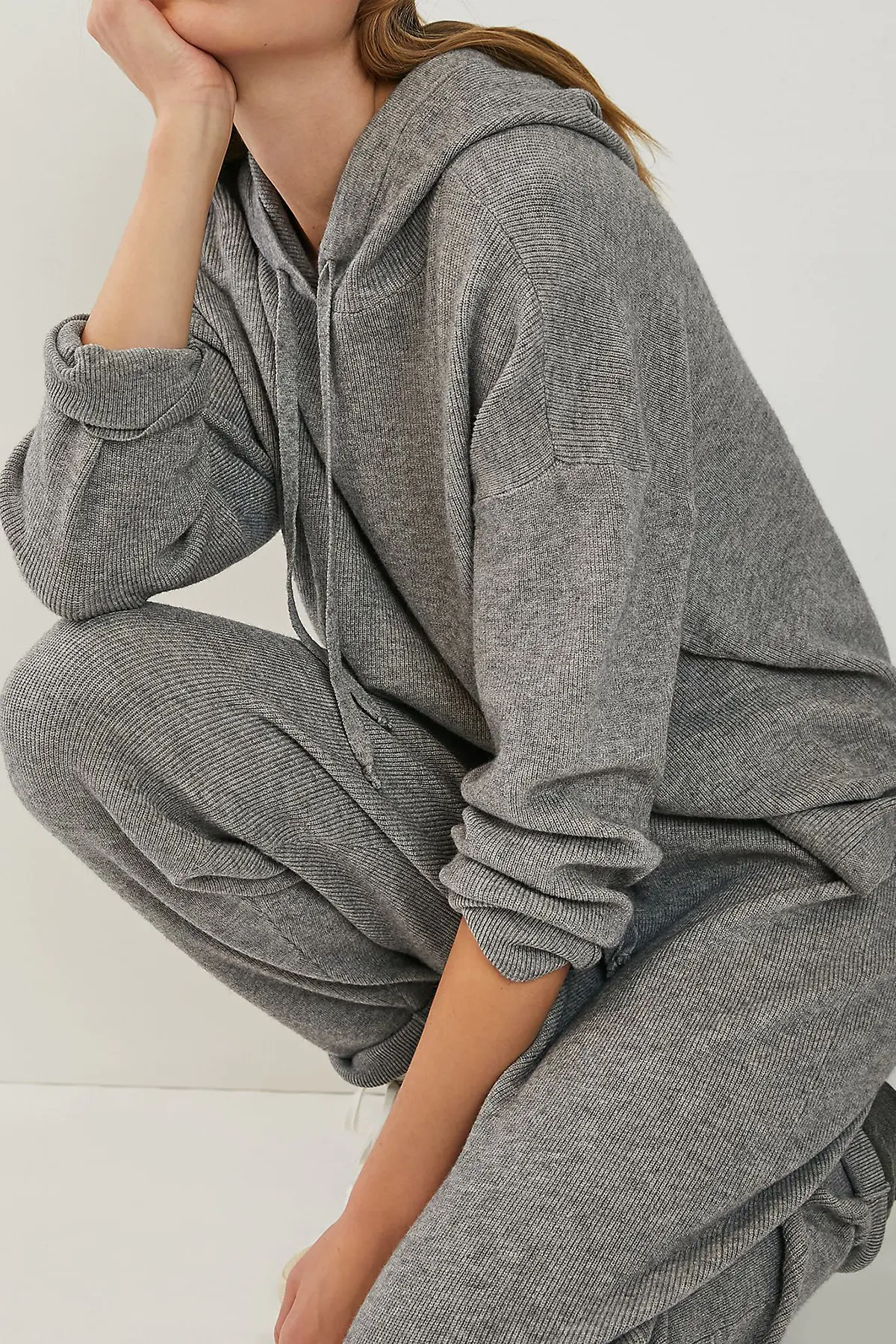 Gri Kaşkorse Kadın Eşofman Takımı