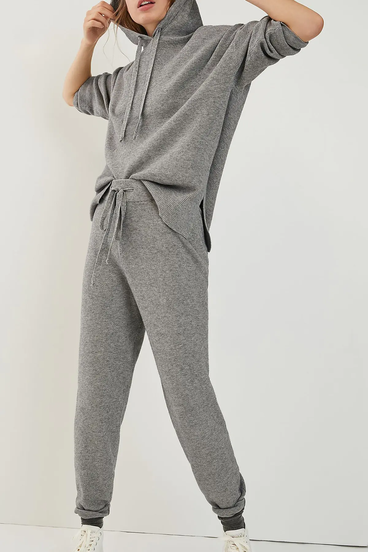 Gri Kaşkorse Kadın Eşofman Takımı