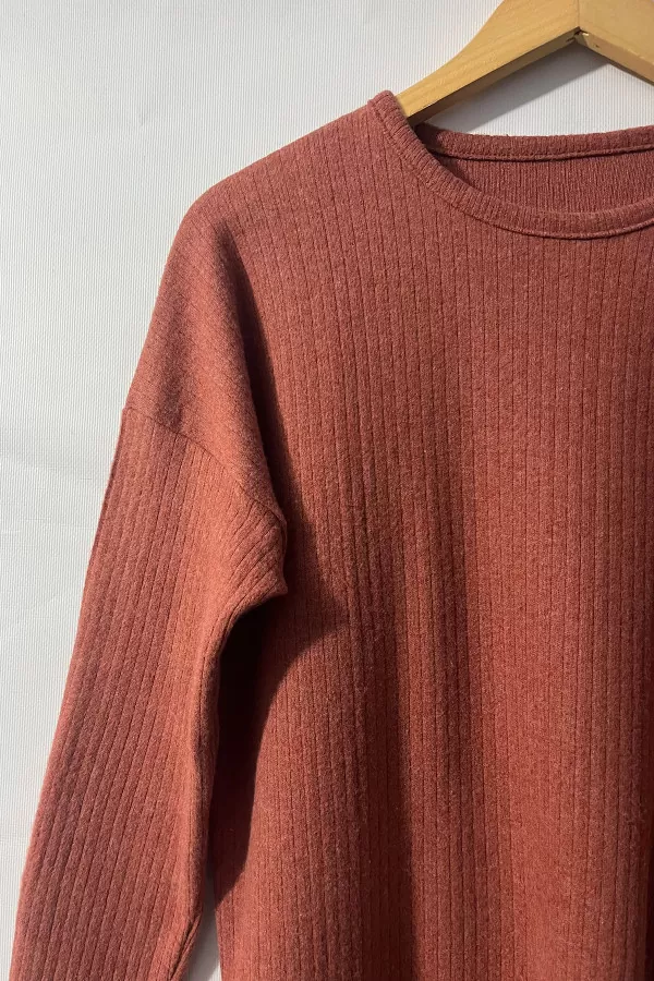 Kiremit Tunik Pantolon İkili Takım