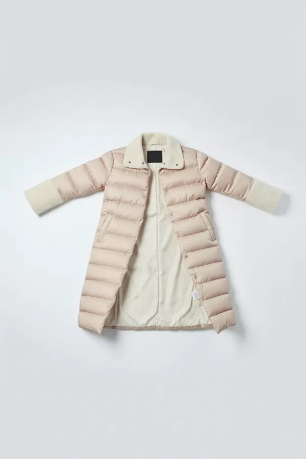 Kürklü Bej Kadın Kaban