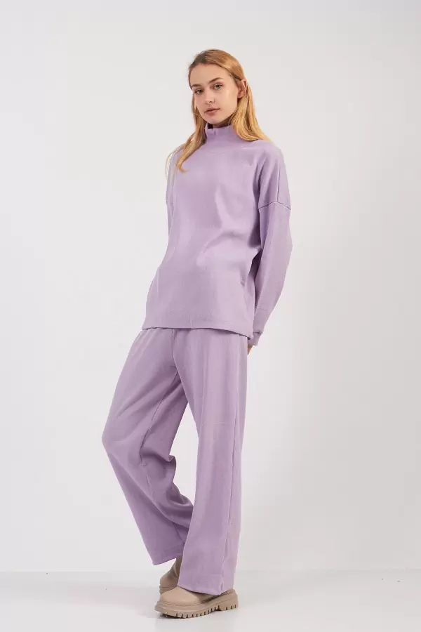 Lila Kaşkorse Kadın Alt Üst Takım