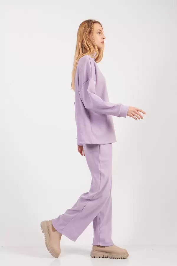 Lila Kaşkorse Kadın Alt Üst Takım