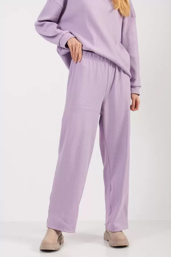 Lila Kaşkorse Kadın Alt Üst Takım