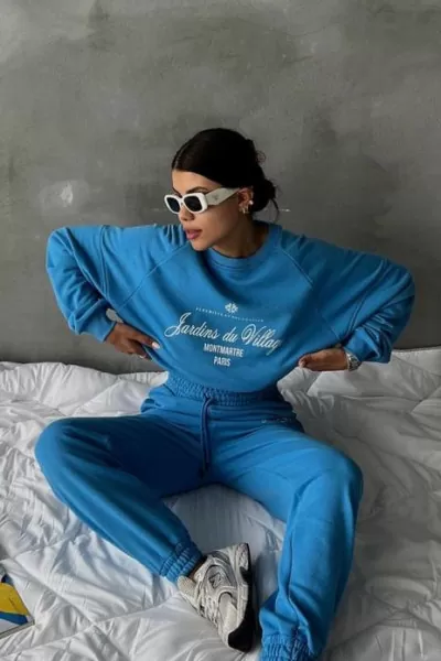 Mavi Kadın Alt Üst Takım