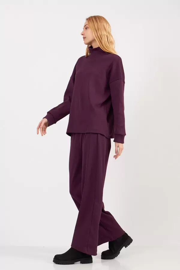 Mor Kaşkorse Kadın Alt Üst Takım