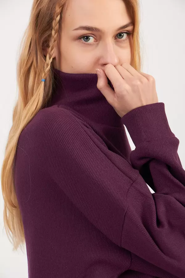 Mor Kaşkorse Kadın Alt Üst Takım