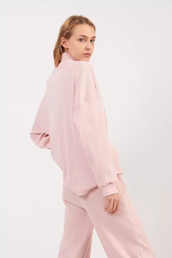 Pudra Kaşkorse Kadın Alt Üst Takım