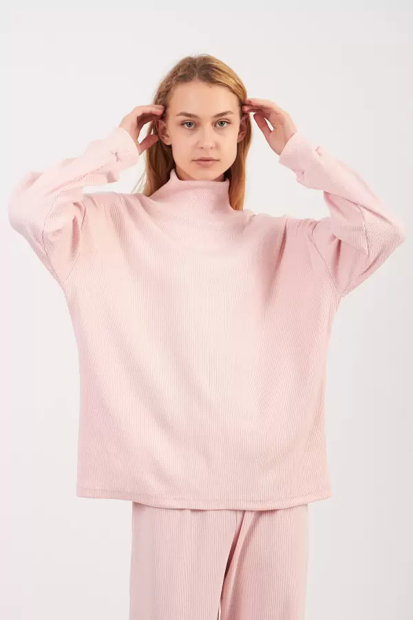 Pudra Kaşkorse Kadın Alt Üst Takım