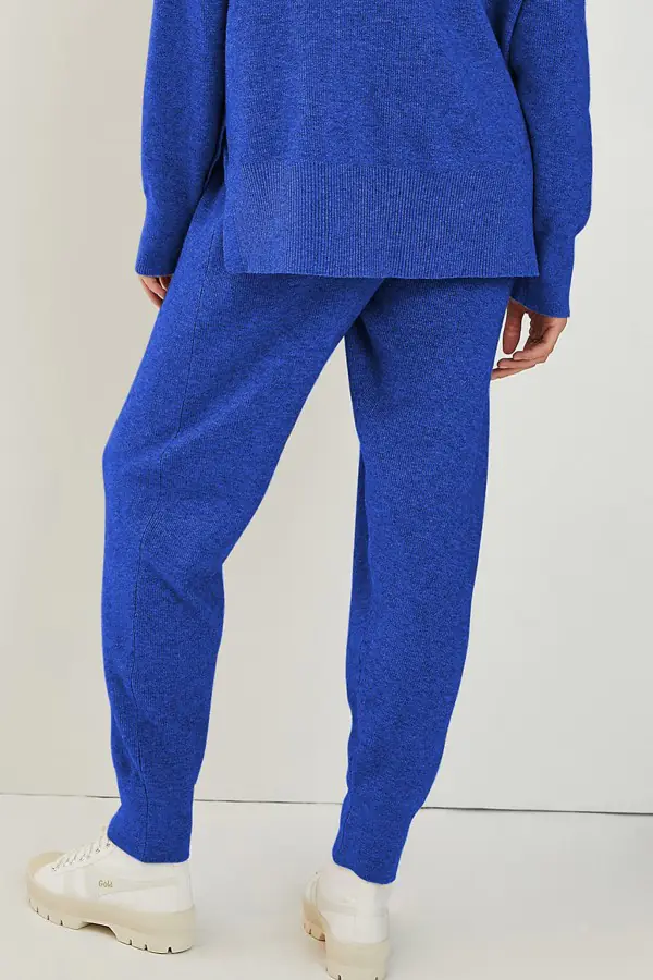 Saks Mavi Kaşkorse Kadın Eşofman Altı