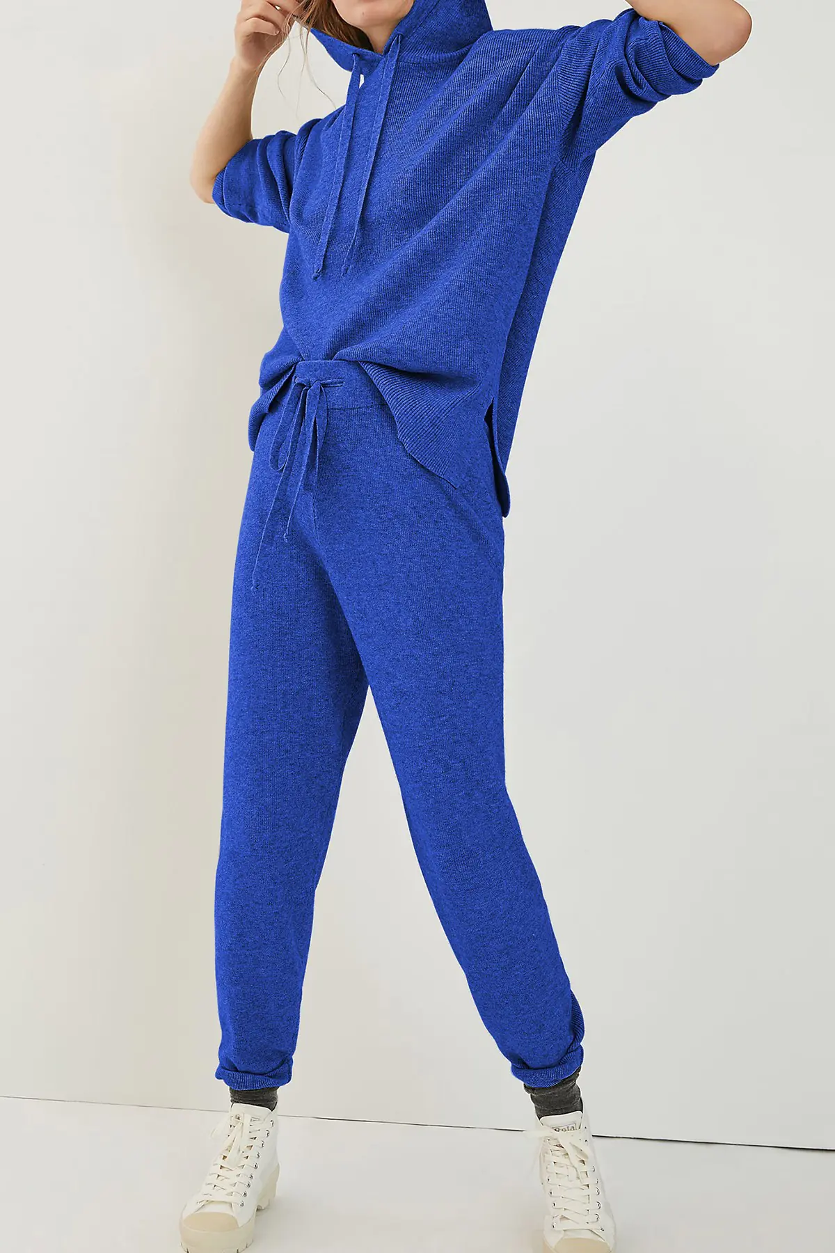 Saks Mavi Kaşkorse Kadın Eşofman Takımı