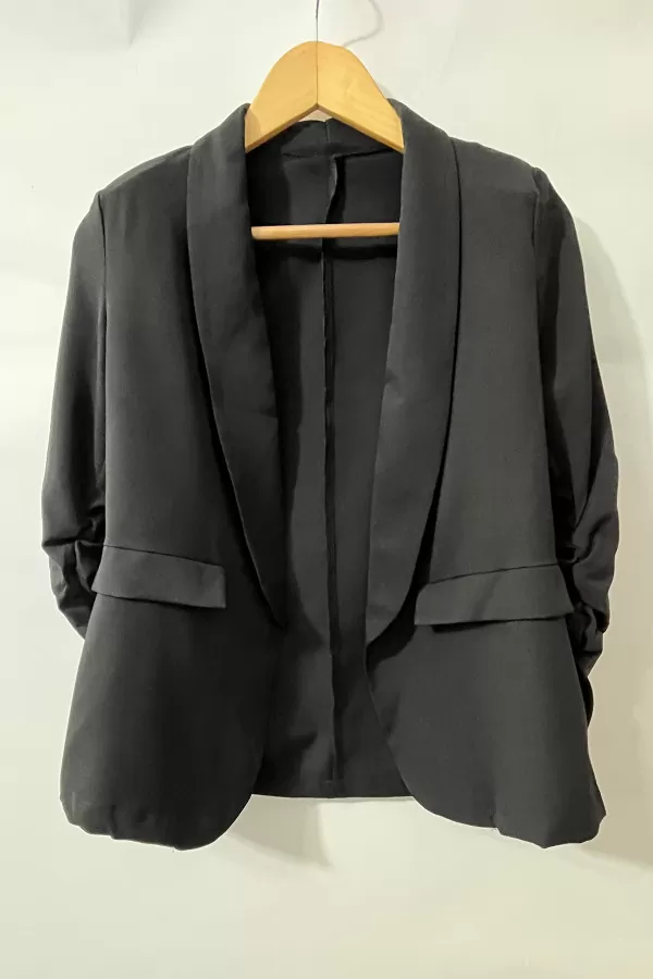 Siyah Kadın Blazer Ceket