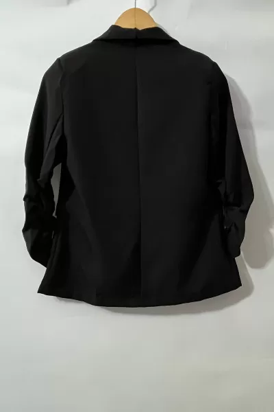 Siyah Kadın Blazer Ceket