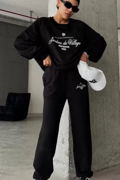 Siyah Kadın İkili Takım