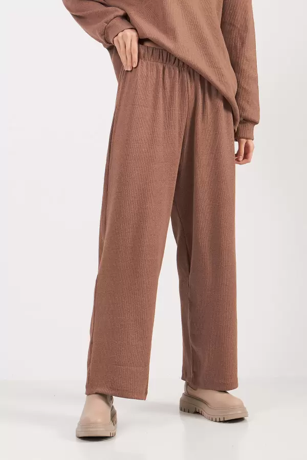 Sütlü Kahve Kaşkorse Kadın Alt Üst Takım