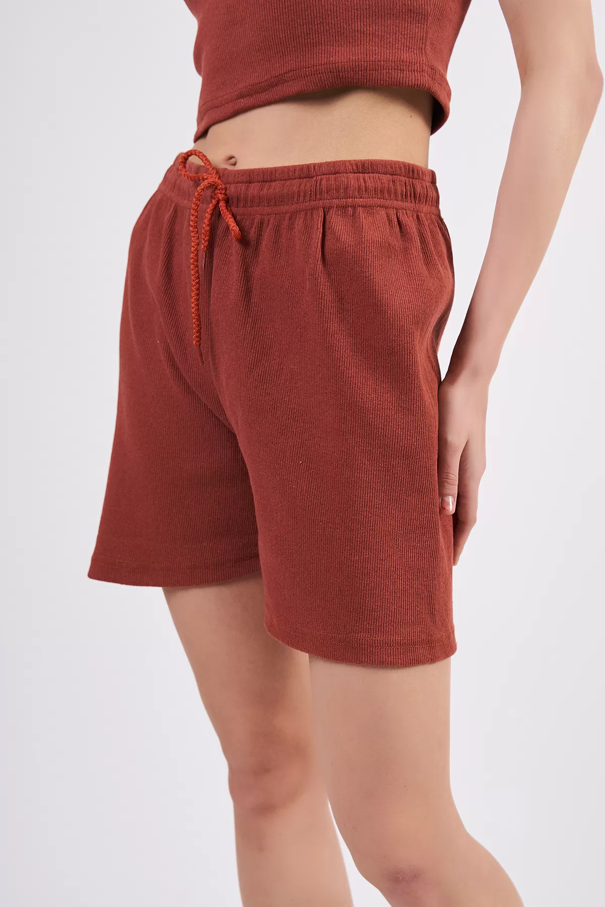 Tarçın Atlet Şort Kadın Alt Üst Takım