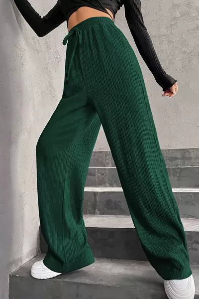 Zümrüt Yeşili Kadın Pantolon